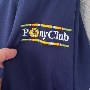 SportTek 1/4 Zip with Pony Club Embroidery
